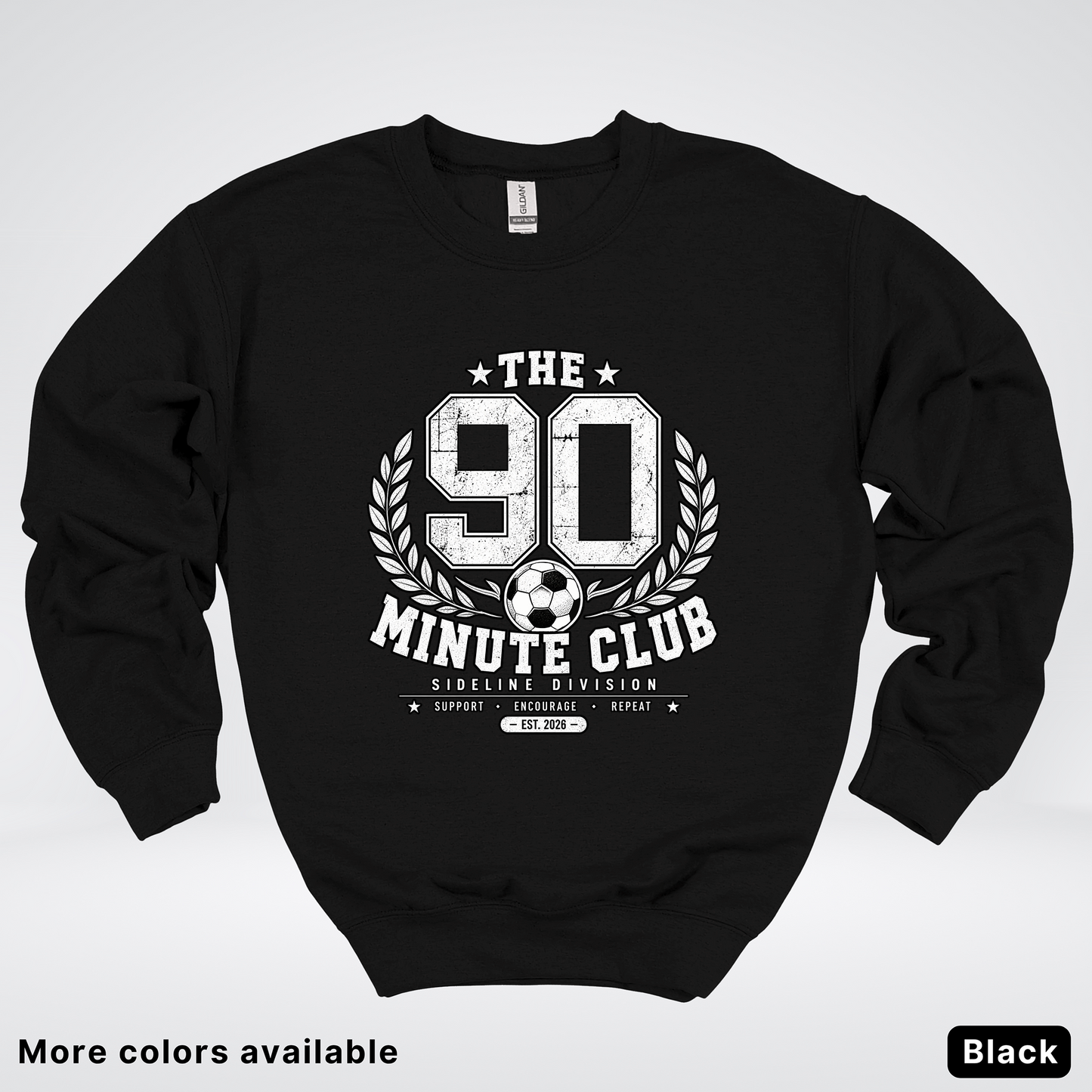 The 90 Minute Club Side Line Division Crewneck Sweatshirt