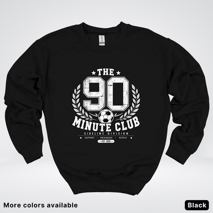 The 90 Minute Club Side Line Division Crewneck Sweatshirt