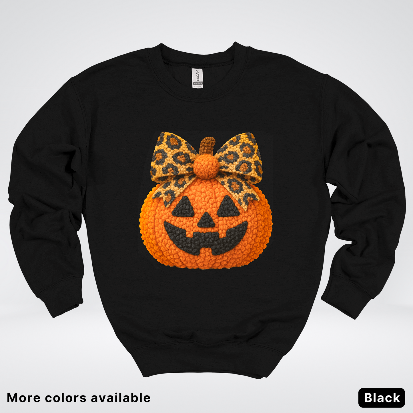 Coquette Crochet Pumpkin - Sweatshirt