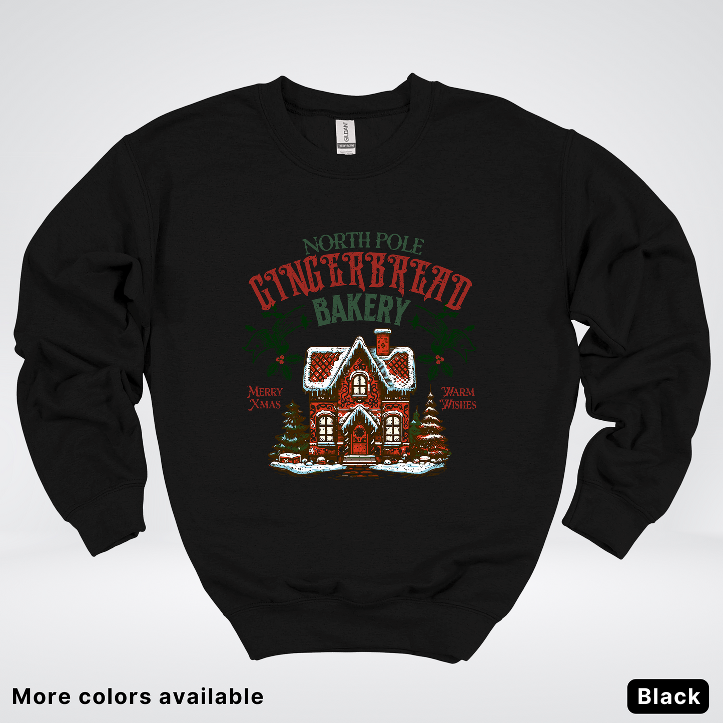 Vintage Gingerbread Bakery - Crewneck