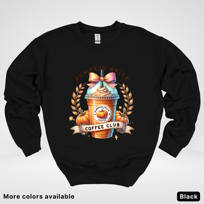 Pumpkin Spice Coffee Club - Crewneck Sweatshirts