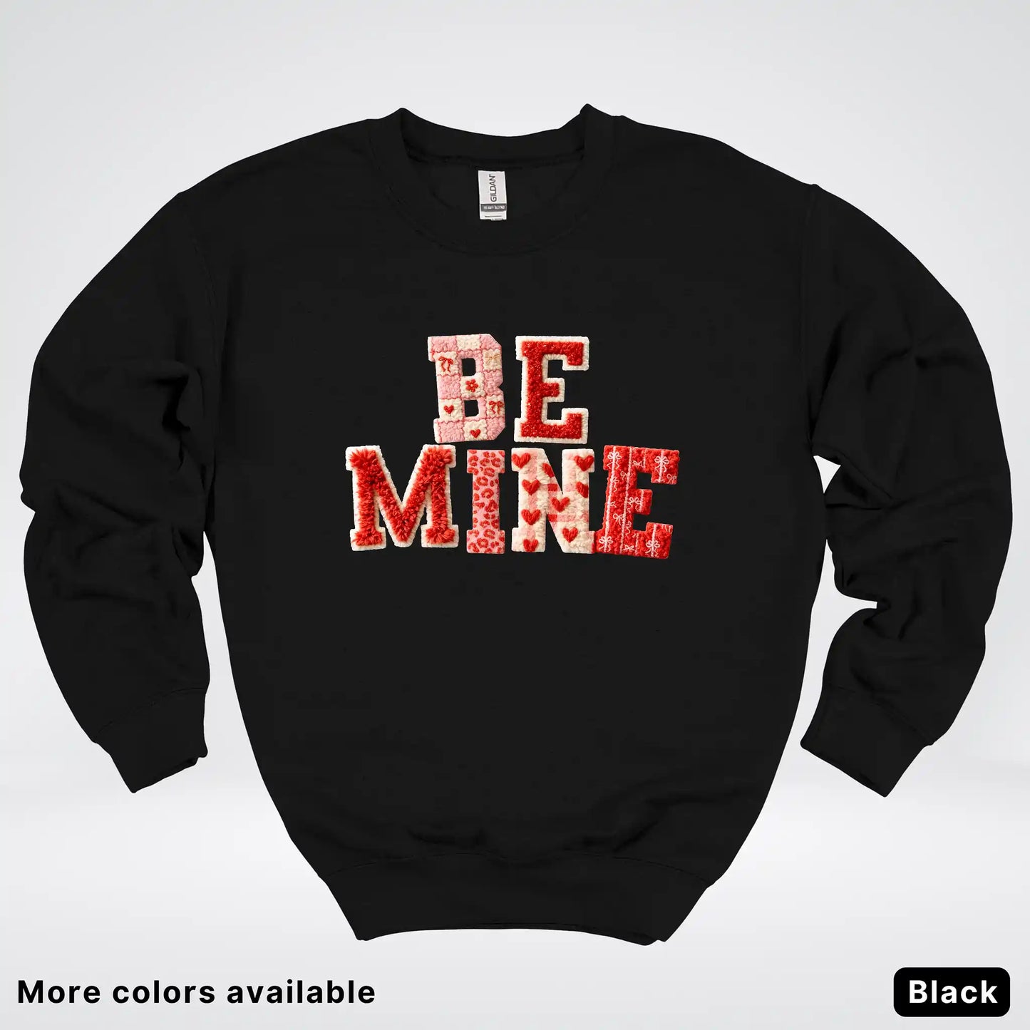 Be Mine Hook Yard Faux - Crewneck Sweatshirt