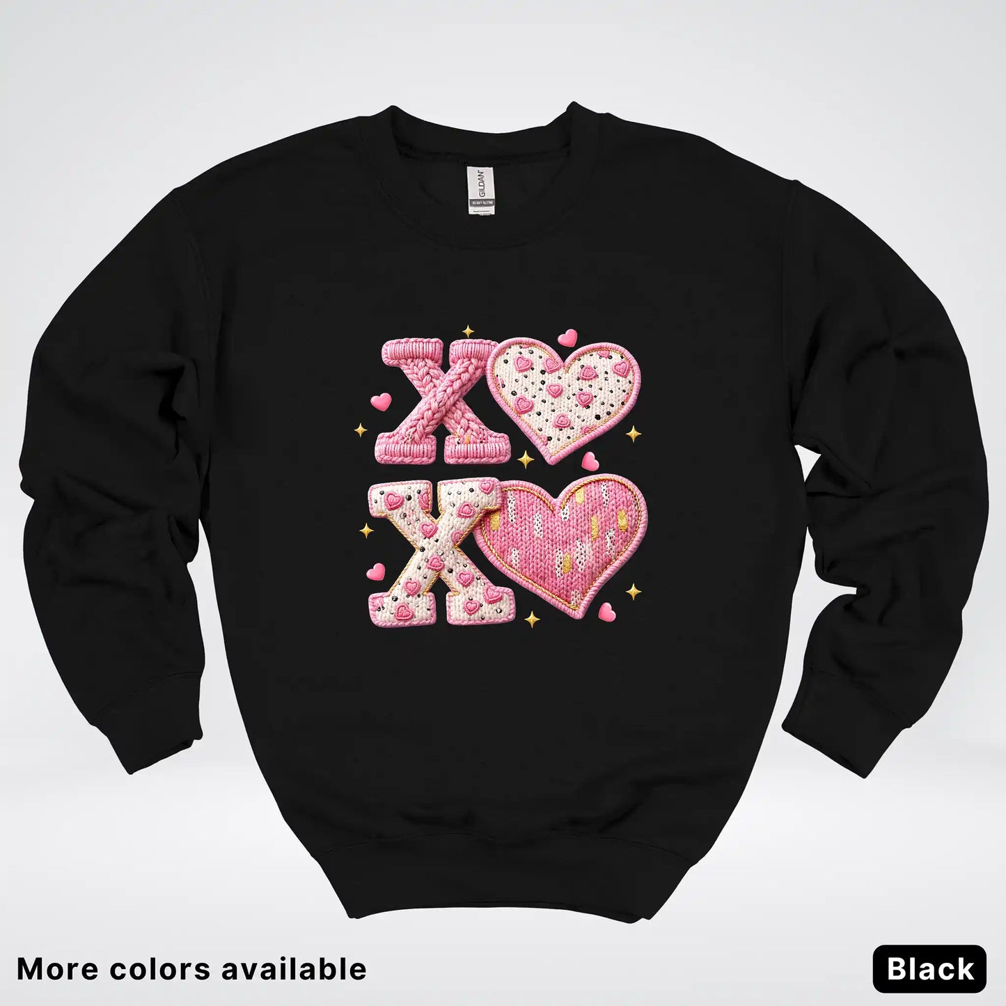 XOXO Hook Yard Faux - Crewneck Sweatshirt