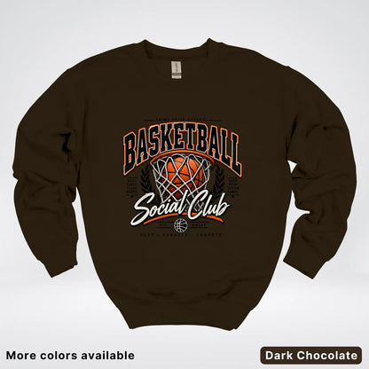 Basketball Social Club – Vintage Court Crewneck Sweatshirt