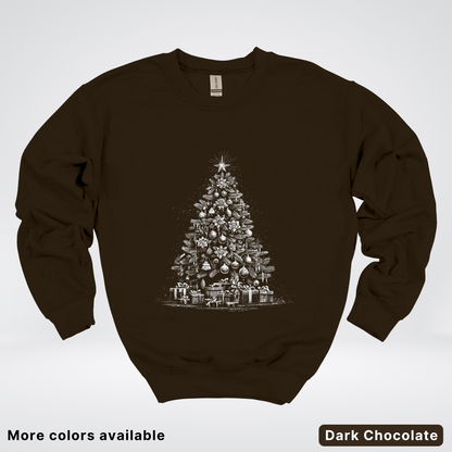 Classic Christmas Tree with Gifts - Crewneck Sweatshirt