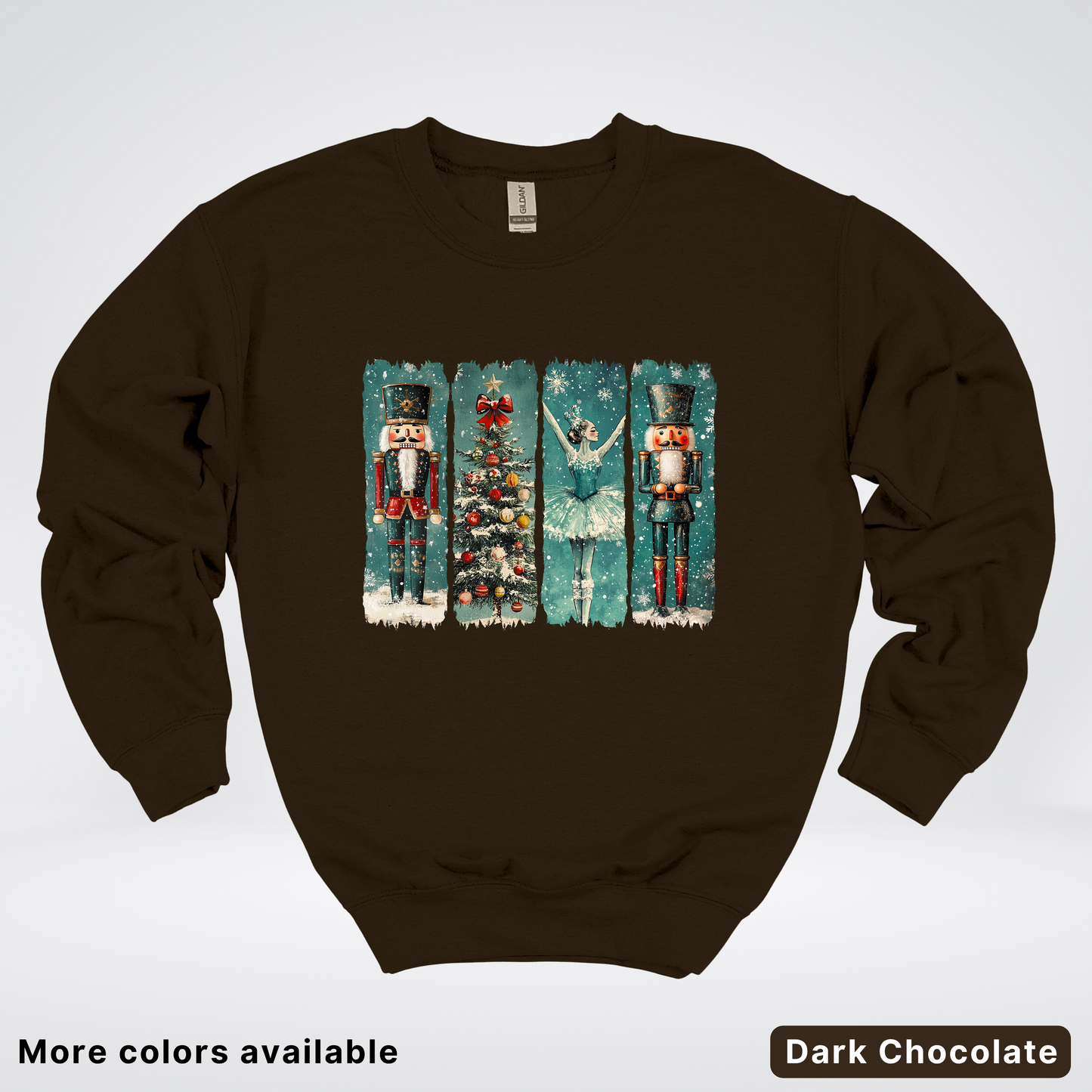 Vintage Nutcracker Ballet Panel - Crewneck