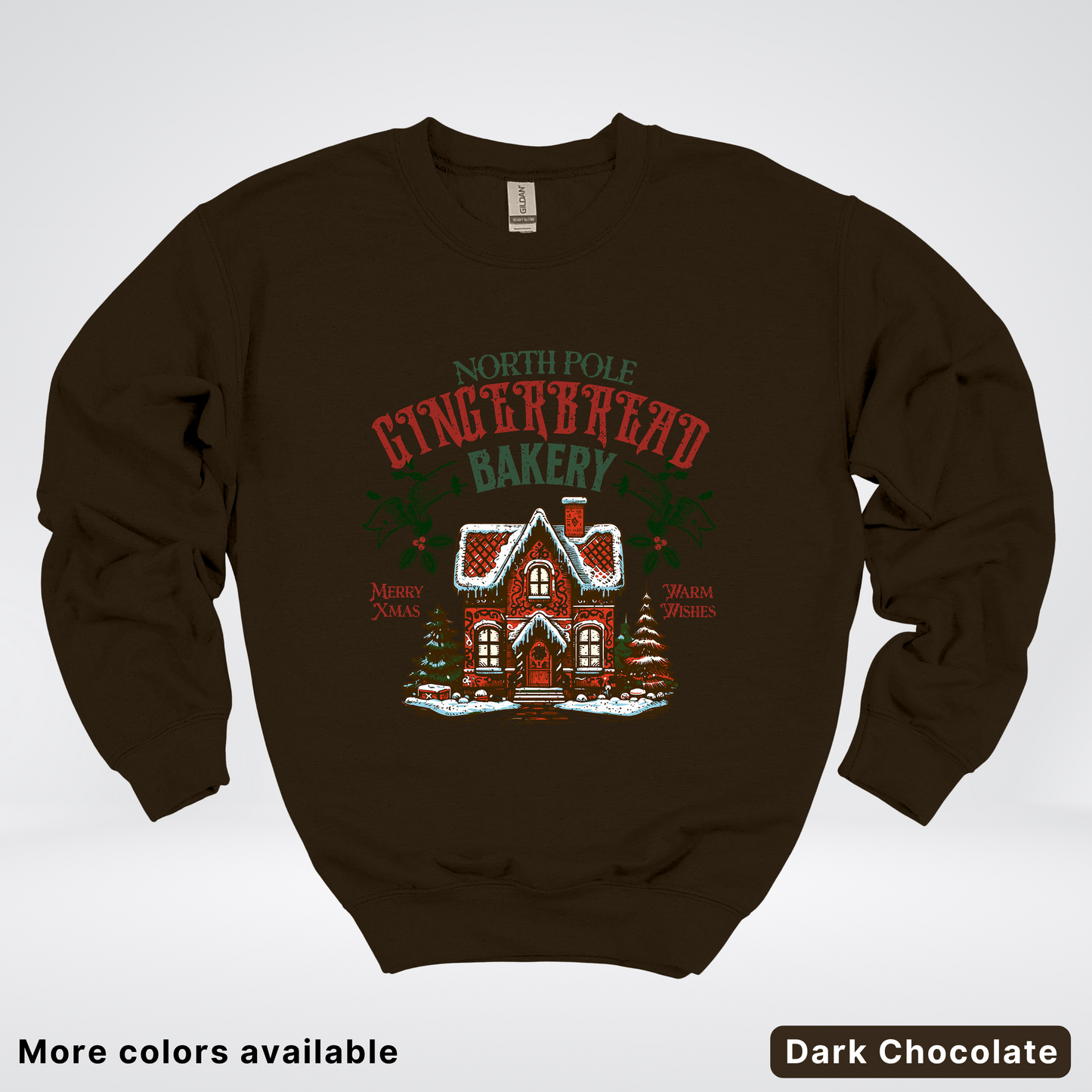Vintage Gingerbread Bakery - Crewneck