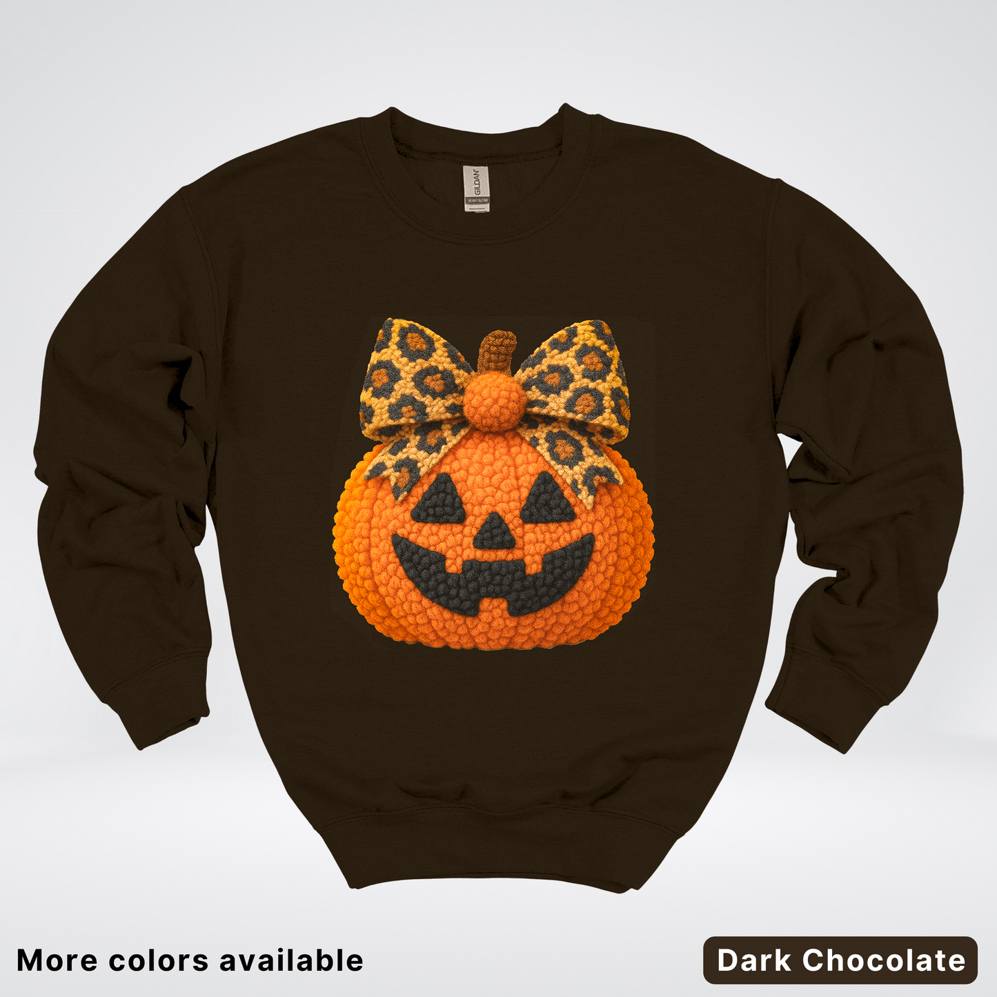 Coquette Crochet Pumpkin - Sweatshirt