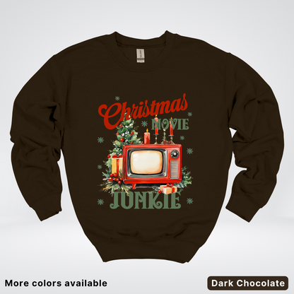 Vintage Christmas Movie Lover - Crewneck