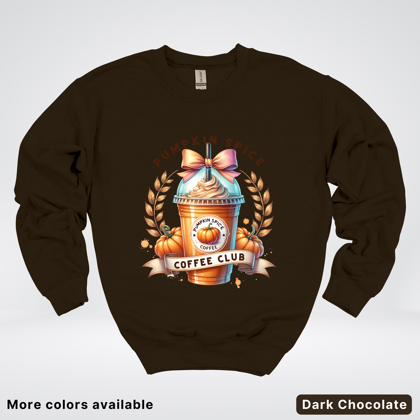 Pumpkin Spice Coffee Club - Crewneck Sweatshirts