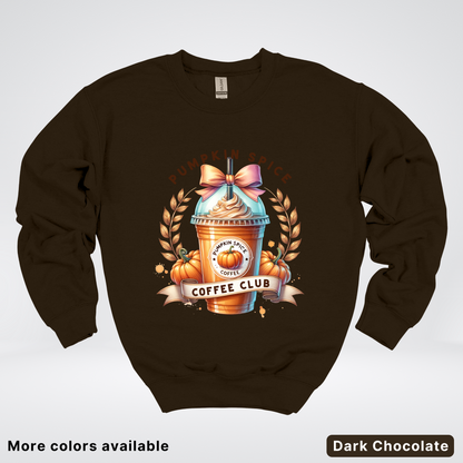 Pumpkin Spice Coffee Club - Crewneck Sweatshirts