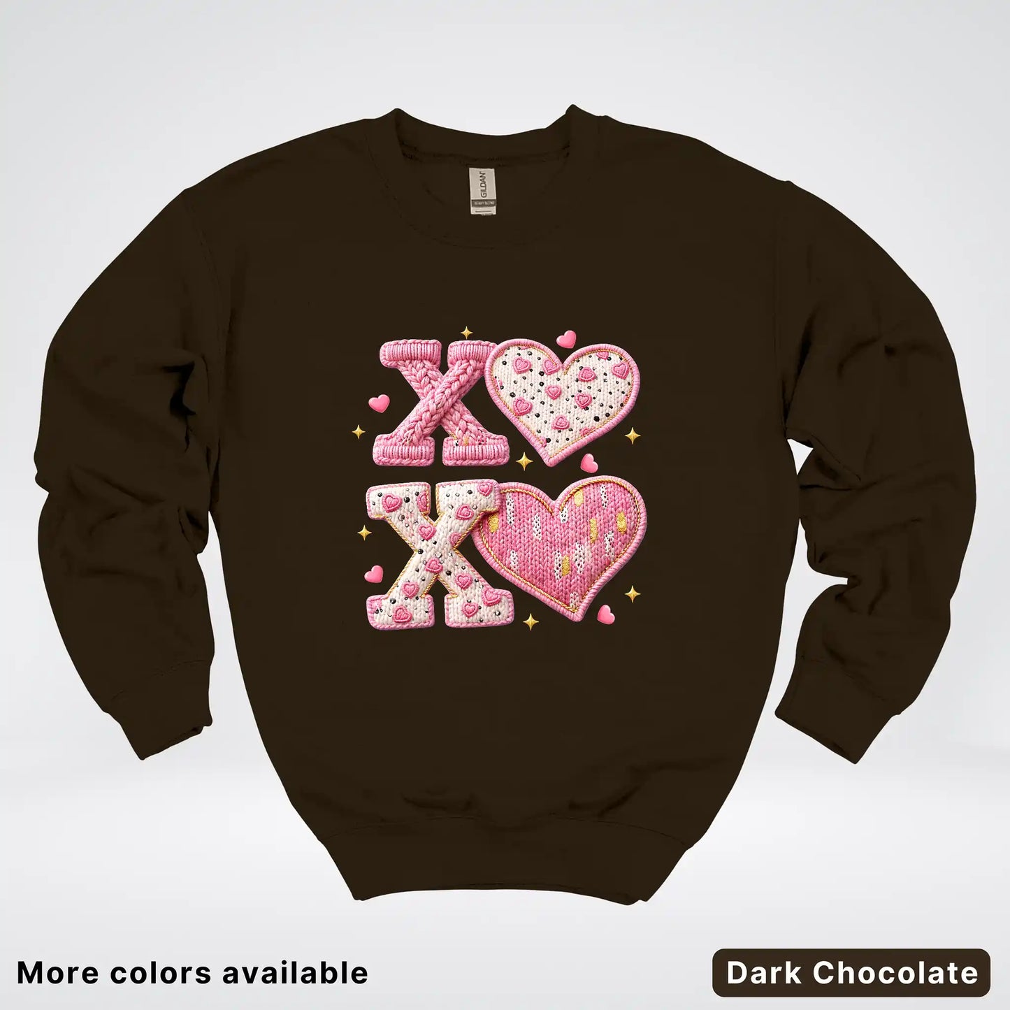 XOXO Hook Yard Faux - Crewneck Sweatshirt