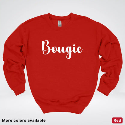 Bougie - White Design - Crewneck Sweatshirt