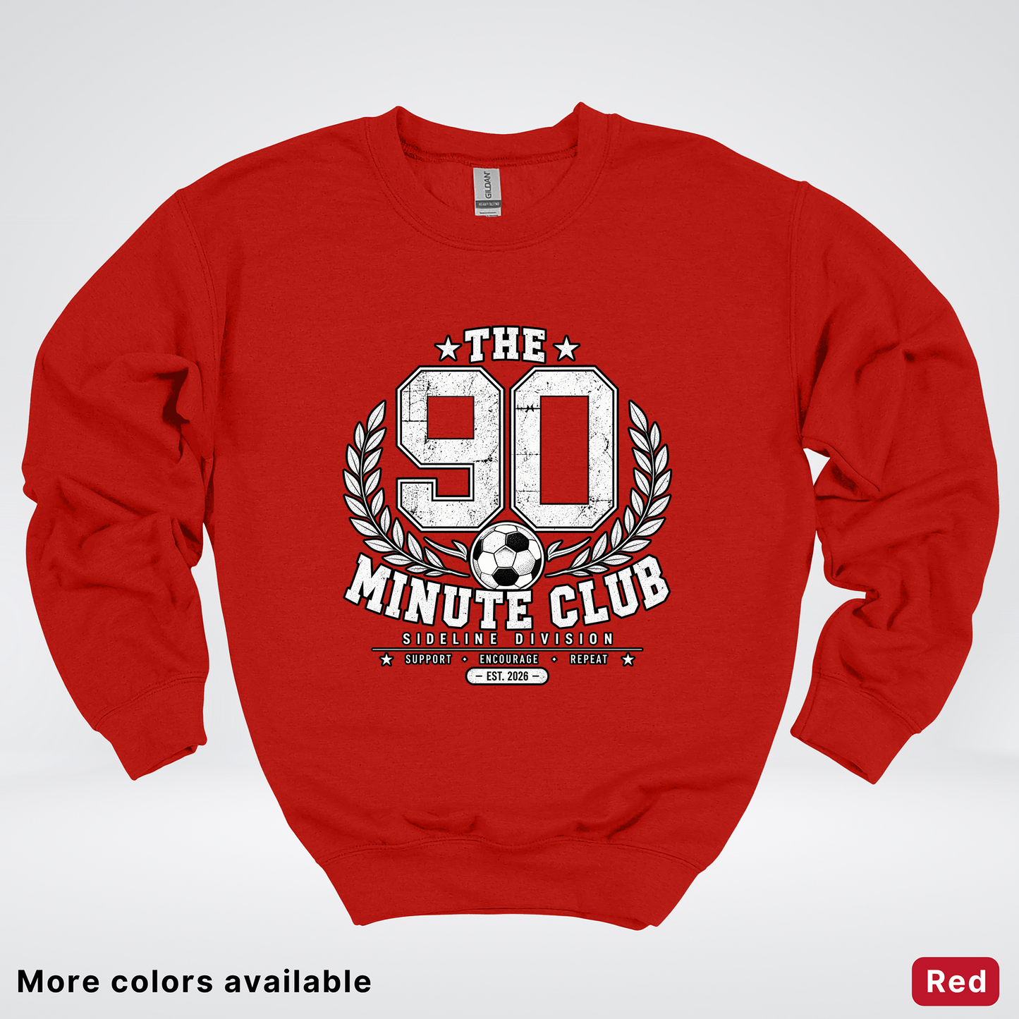 The 90 Minute Club Side Line Division Crewneck Sweatshirt