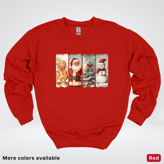 Vintage Christmas Quartet - Sweatshirt