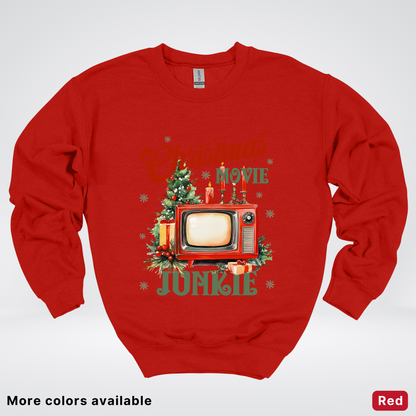 Vintage Christmas Movie Lover - Crewneck