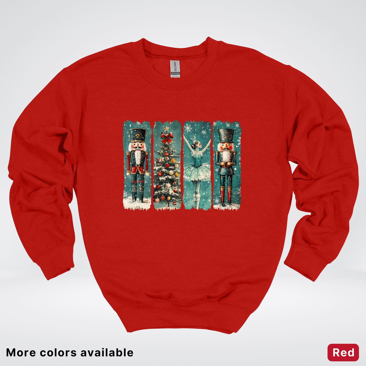 Vintage Nutcracker Ballet Panel - Crewneck