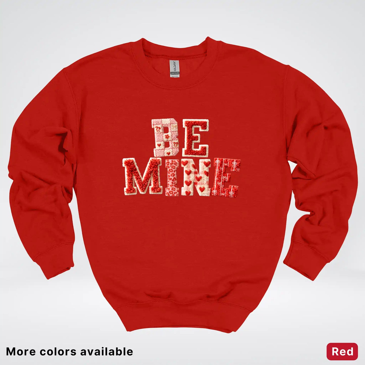 Be Mine Hook Yard Faux - Crewneck Sweatshirt