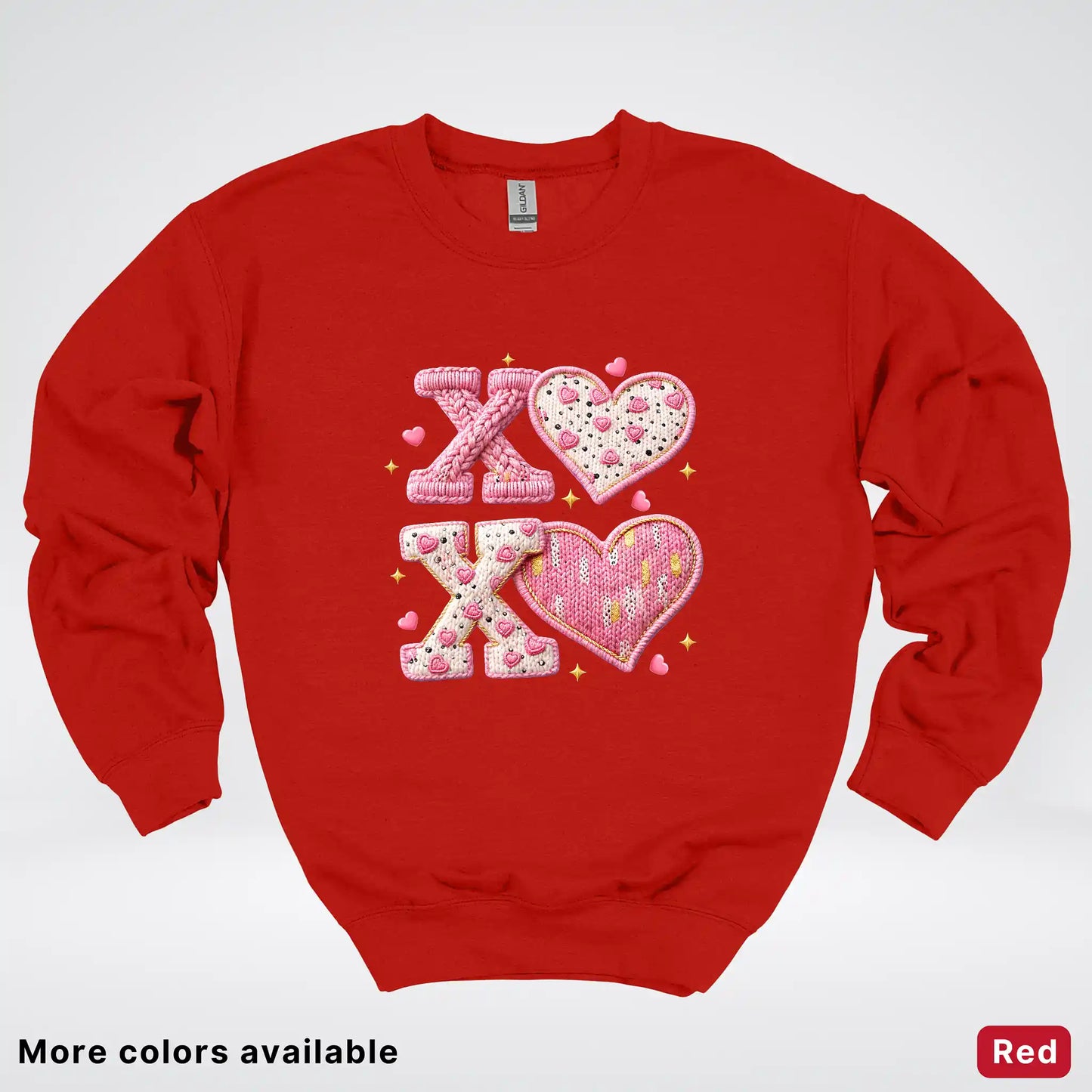 XOXO Hook Yard Faux - Crewneck Sweatshirt