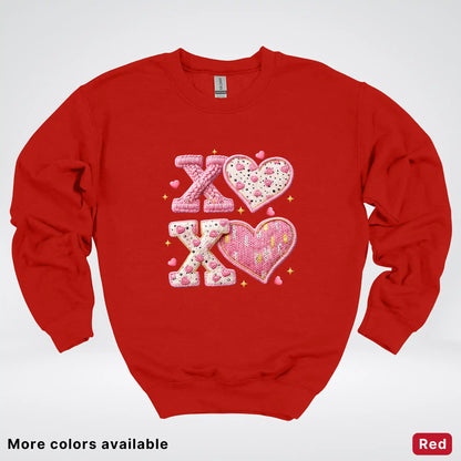 XOXO Hook Yard Faux - Crewneck Sweatshirt