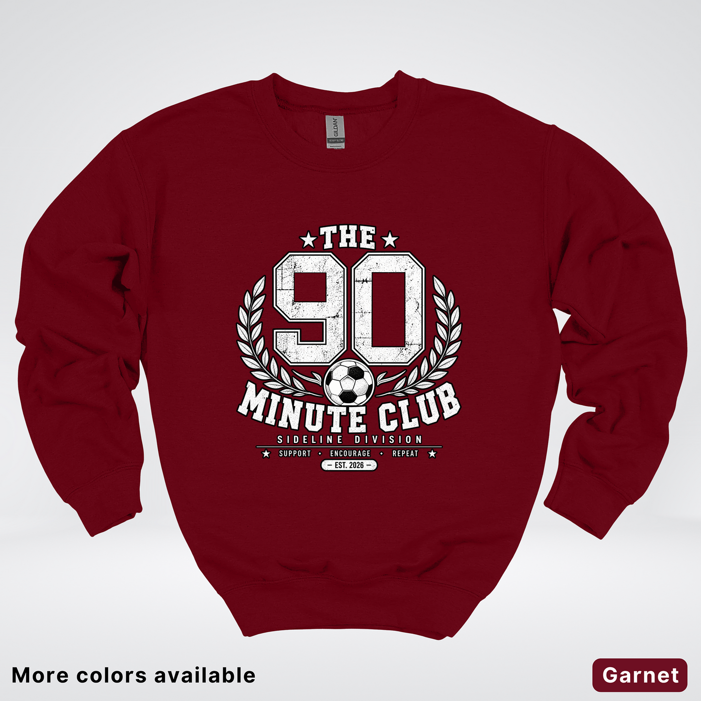 The 90 Minute Club Side Line Division Crewneck Sweatshirt