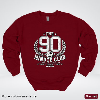The 90 Minute Club Side Line Division Crewneck Sweatshirt