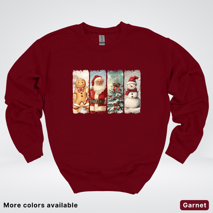 Vintage Christmas Quartet - Sweatshirt