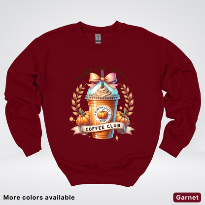 Pumpkin Spice Coffee Club - Crewneck Sweatshirts