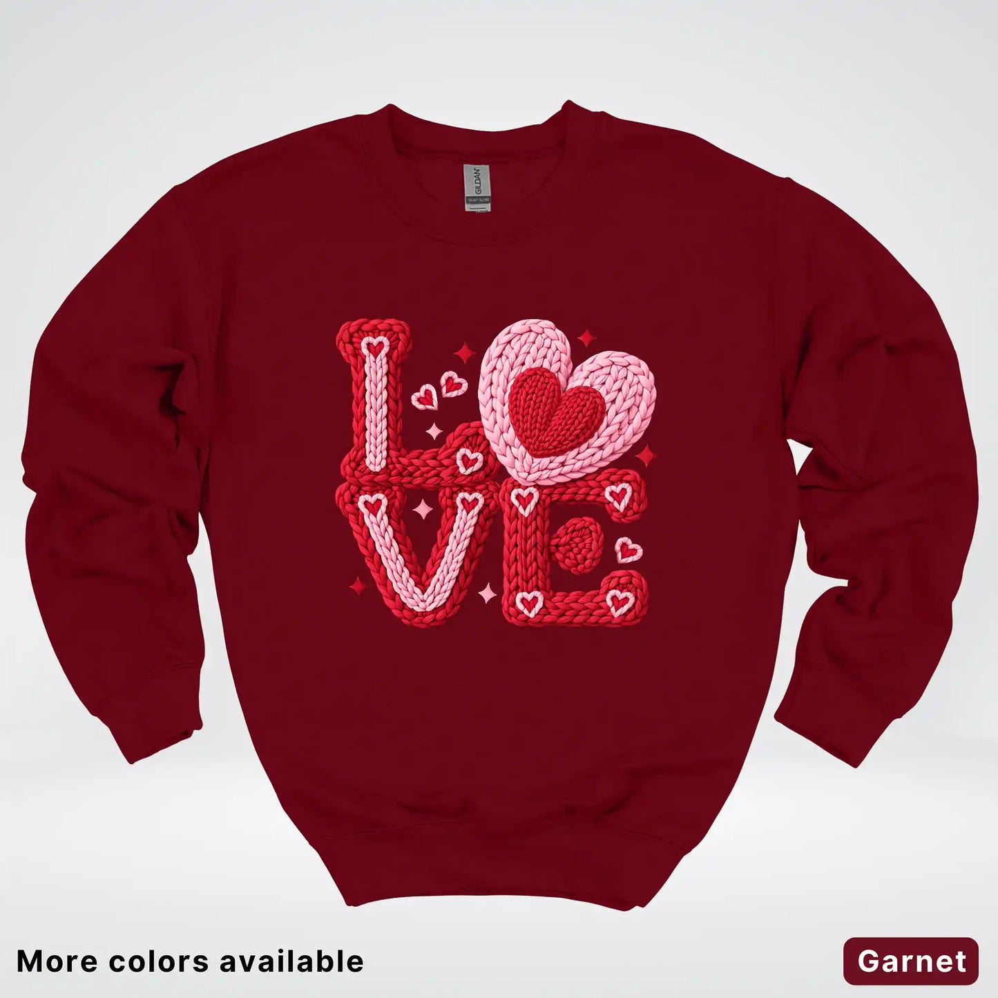 Love Hook Yard Faux - Crewneck Sweatshirt