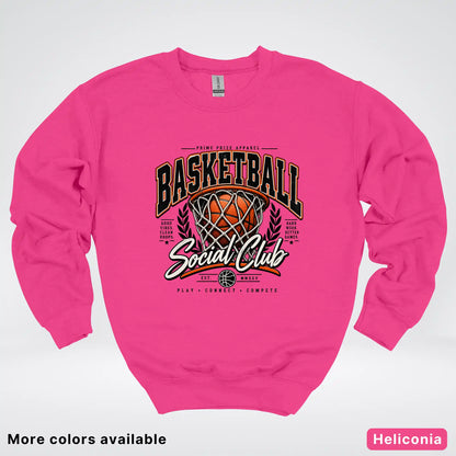 Basketball Social Club – Vintage Court Crewneck Sweatshirt