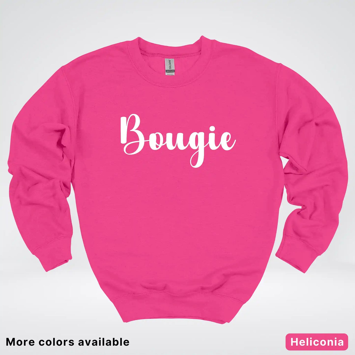 Bougie - White Design - Crewneck Sweatshirt