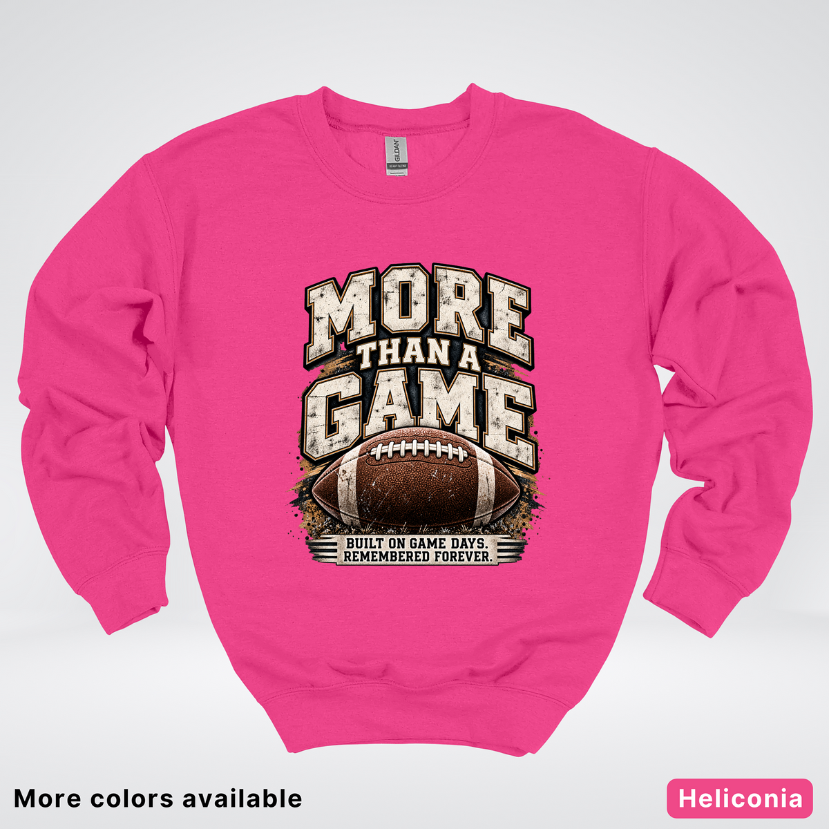 More Than a Game – Vintage Football - Crewneck Sweatshirt