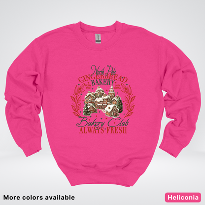North Pole Gingerbread Bakery  Club Always Fresh - Sweatshirt