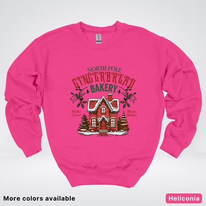 Vintage Gingerbread Bakery - Crewneck