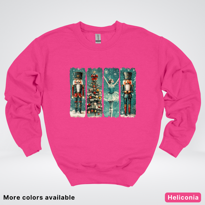 Vintage Nutcracker Ballet Panel - Crewneck