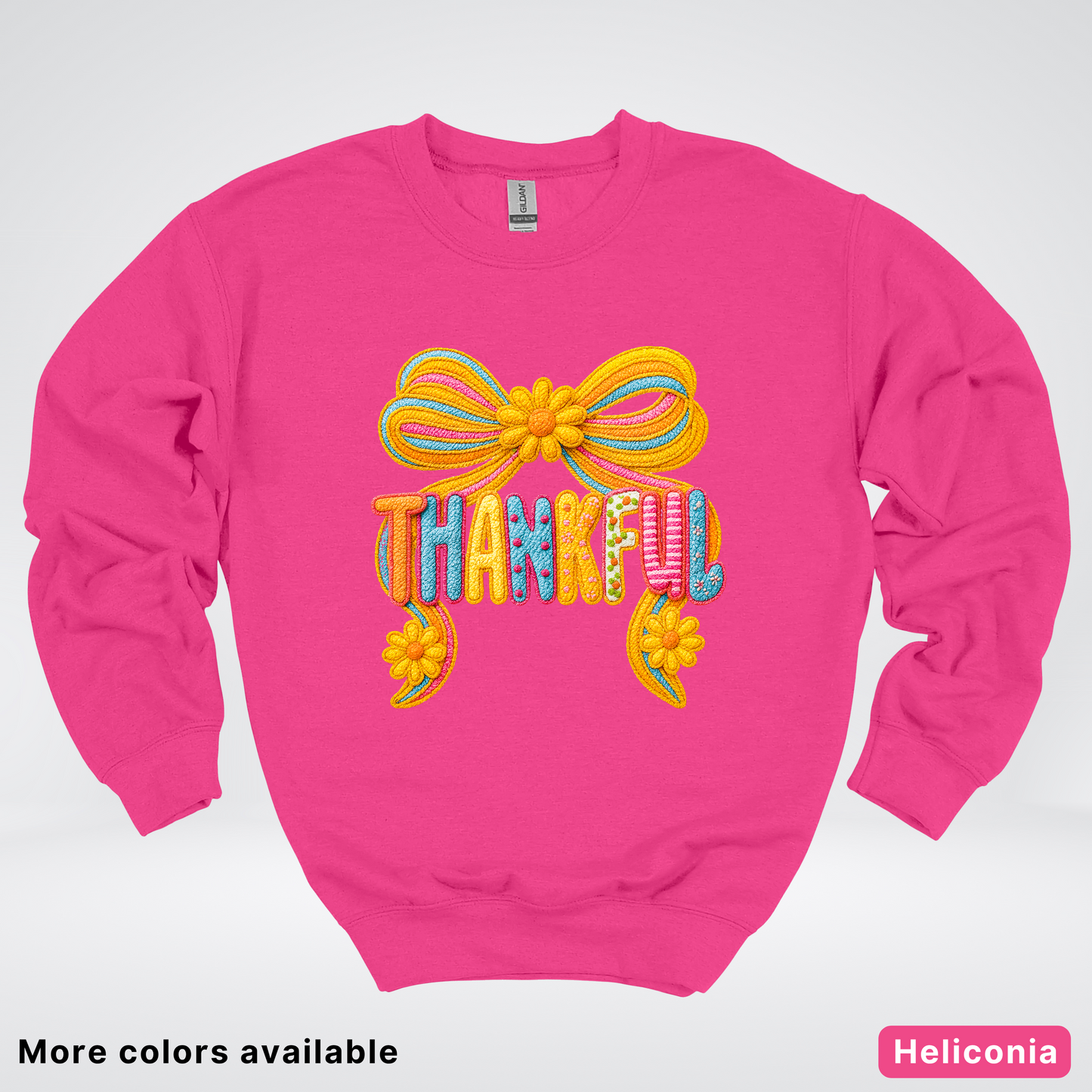 Thankful Crochet Style Fall - Sweatshirt