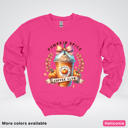 Pumpkin Spice Coffee Club - Crewneck Sweatshirts