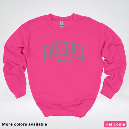 Baseball 24/7 – Gray Design - Crewneck Sweatshirt