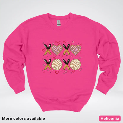 XOXO Churros & Conchas - Crewneck Sweatshirt