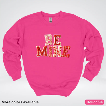 Be Mine Hook Yard Faux - Crewneck Sweatshirt