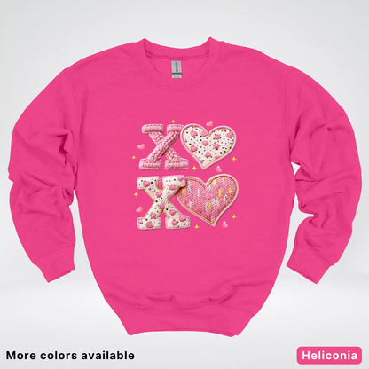 XOXO Hook Yard Faux - Crewneck Sweatshirt