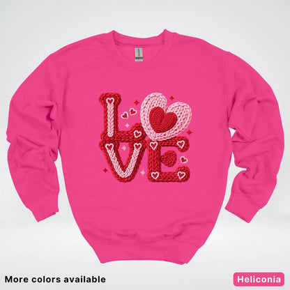 Love Hook Yard Faux - Crewneck Sweatshirt