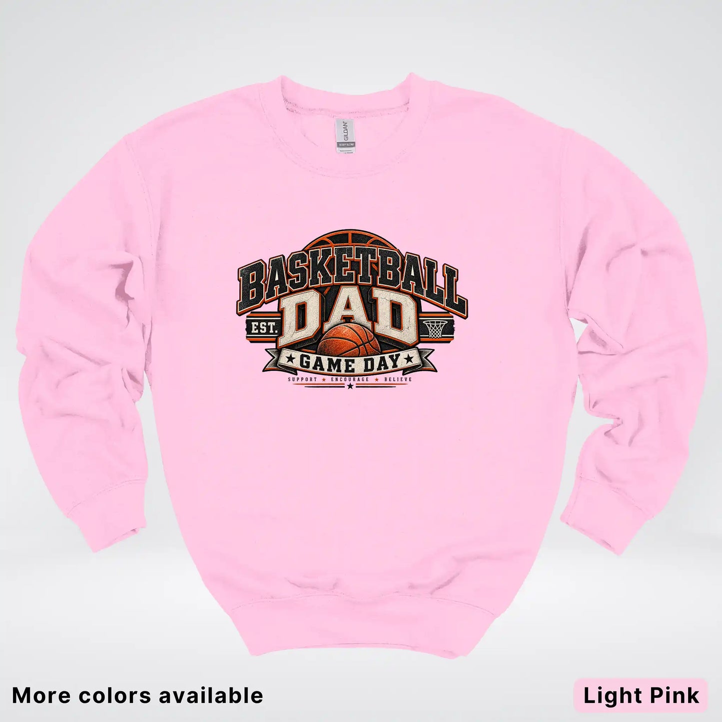 Basketball Dad – Game Day Crewneck Sweatshirt