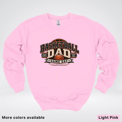 Basketball Dad – Game Day Crewneck Sweatshirt