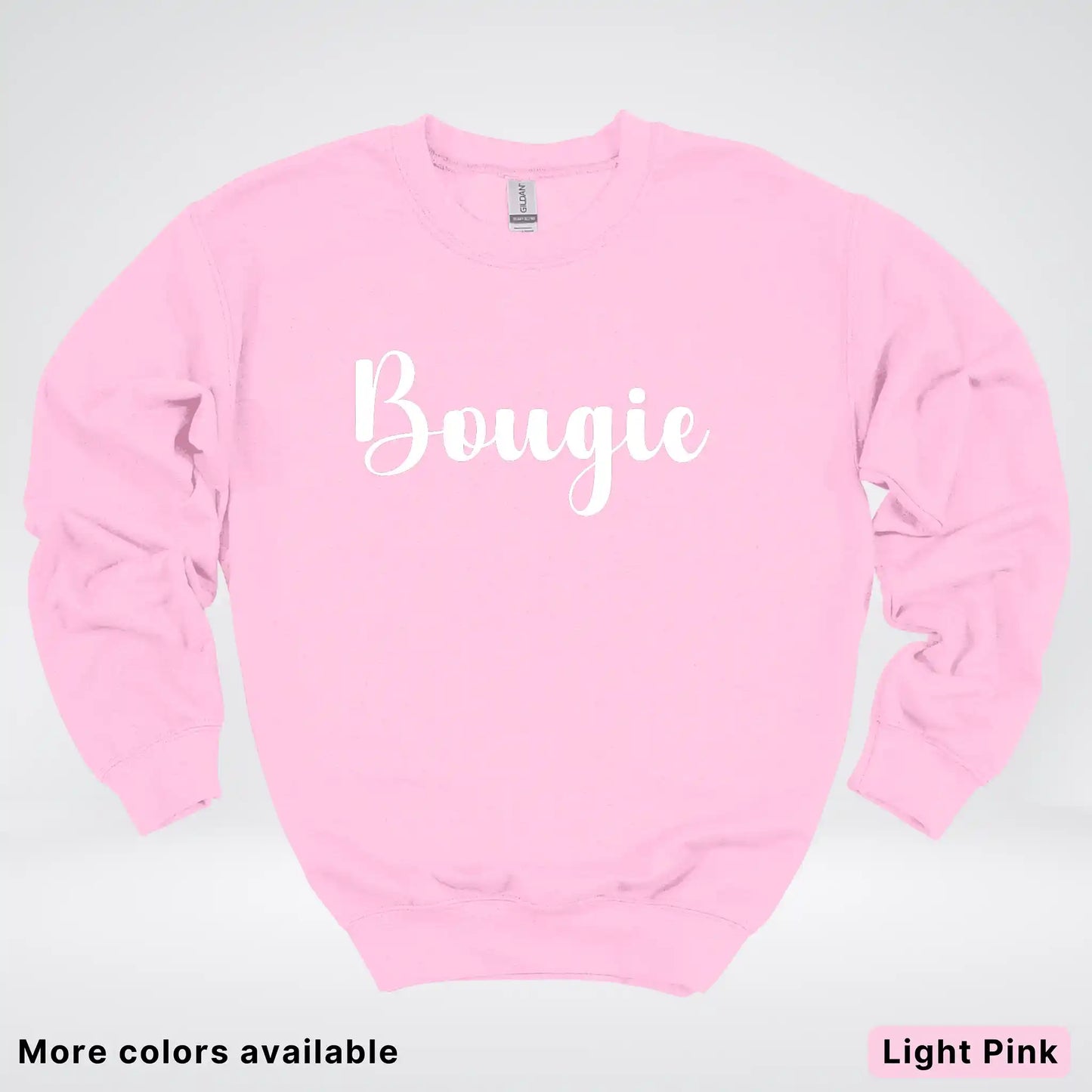 Bougie - White Design - Crewneck Sweatshirt