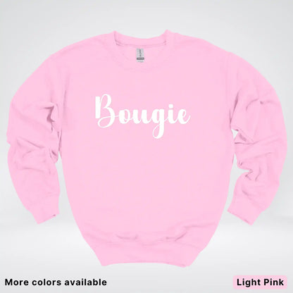 Bougie - White Design - Crewneck Sweatshirt