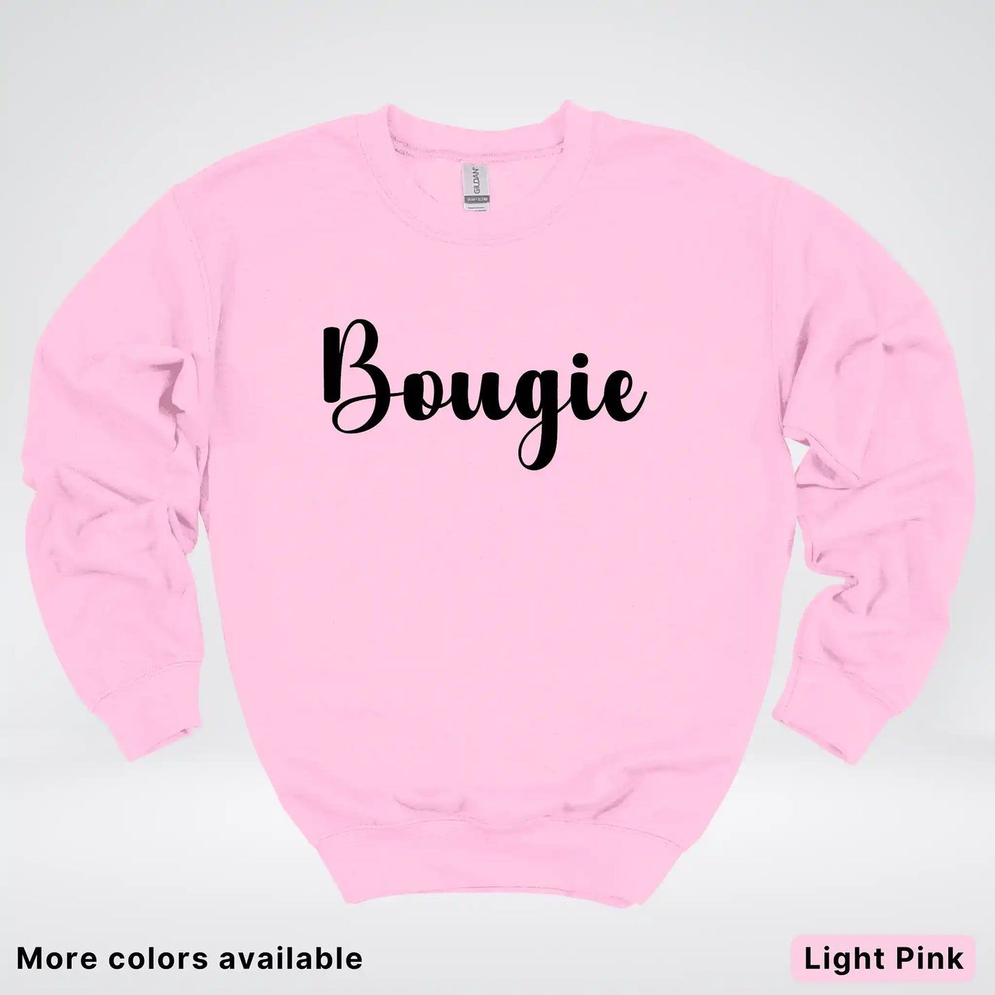Bougie - Black Design - Crewneck Sweatshirt