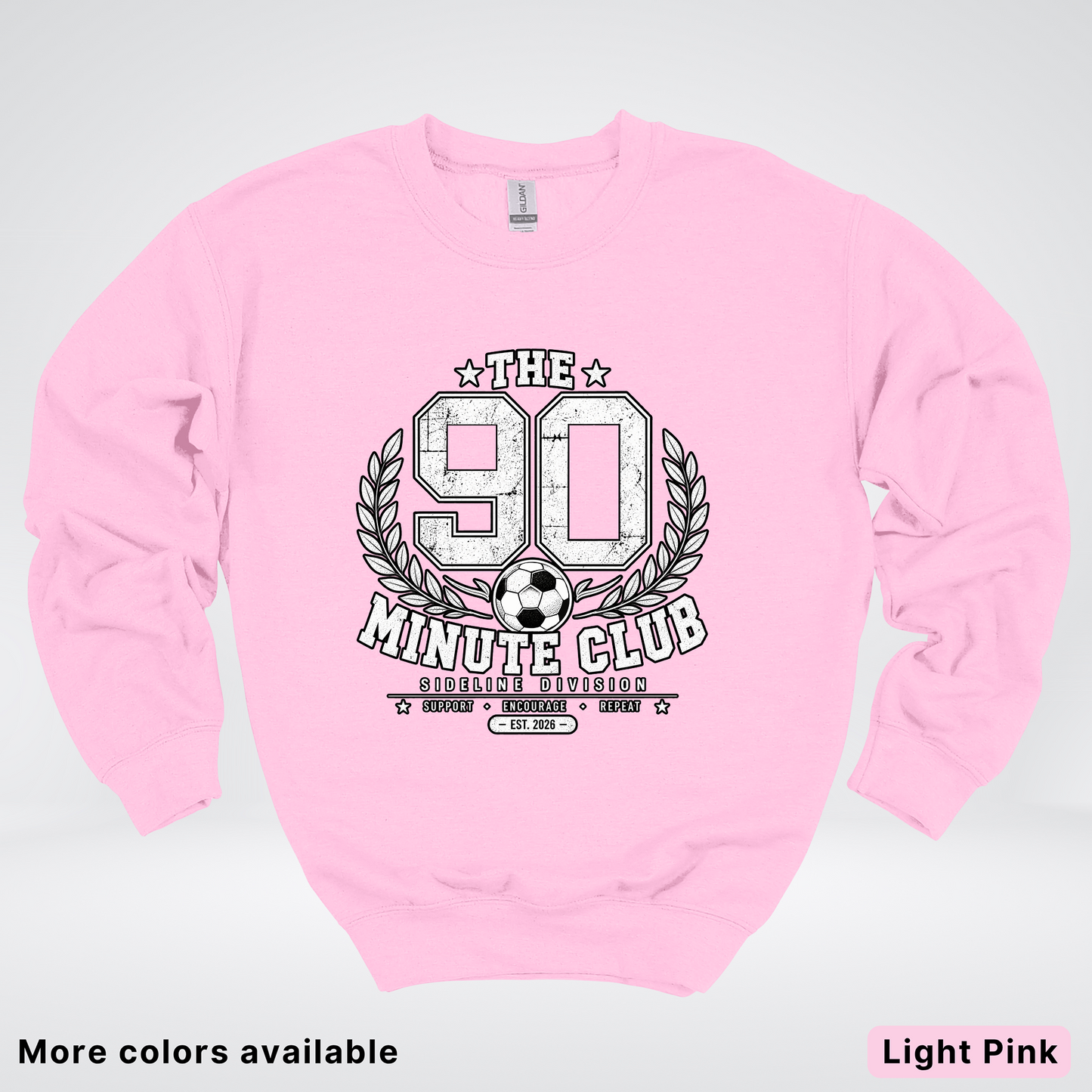 The 90 Minute Club Side Line Division Crewneck Sweatshirt