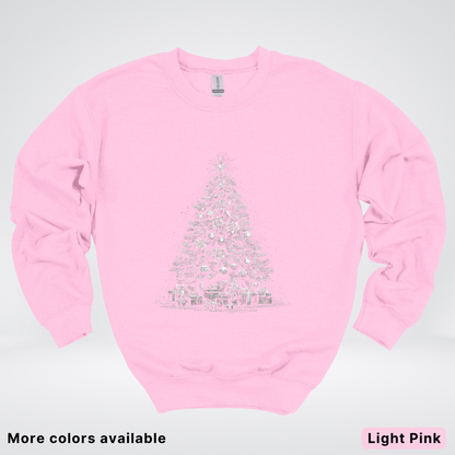 Classic Christmas Tree with Gifts - Crewneck Sweatshirt