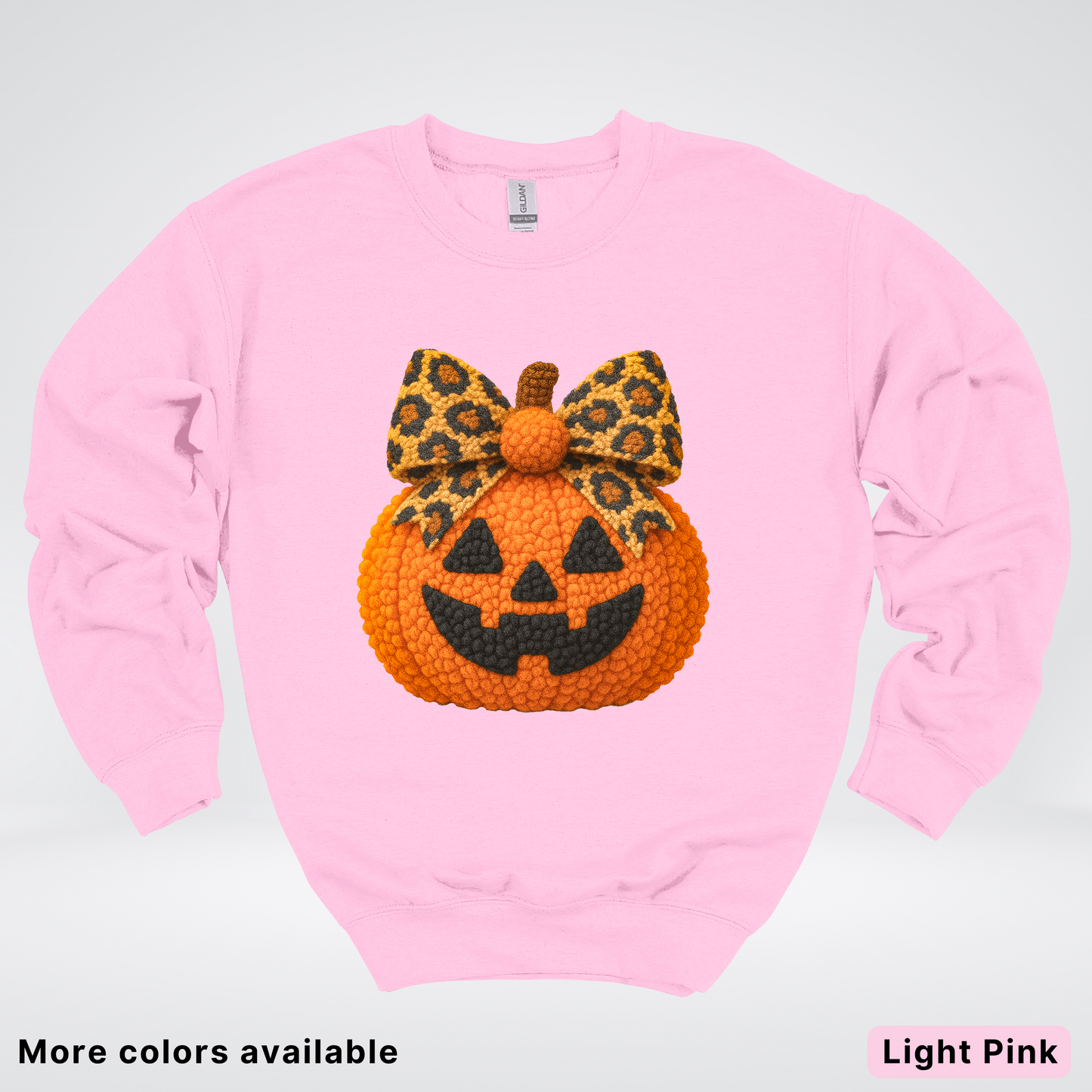 Coquette Crochet Pumpkin - Sweatshirt